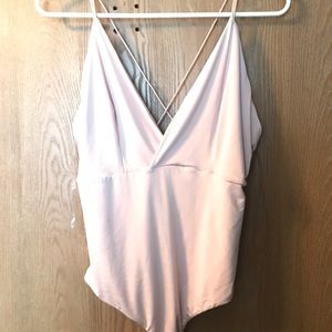 Baby pink bodysuit